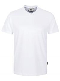 Herren V-Shirt  Weiß